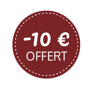 Offre de bienvenue de 10 €