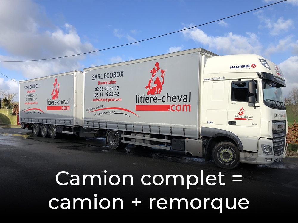 Transport camion complet Ecocbox