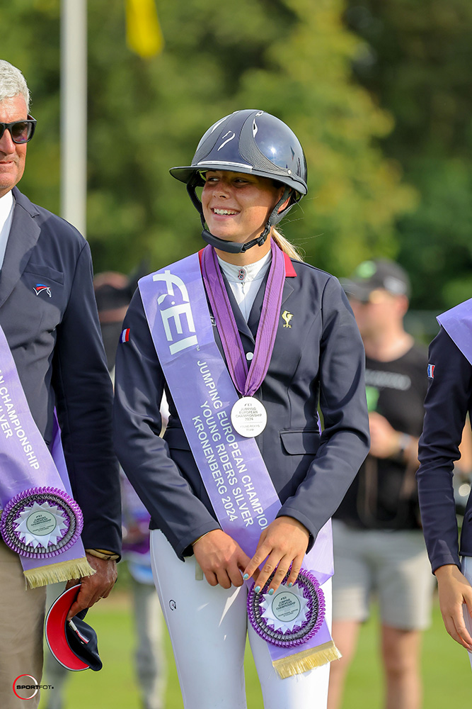 Alice Lainé et Vol'Ovent de la Serre*litiere-cheval.com aux championnats d'Europe 2024