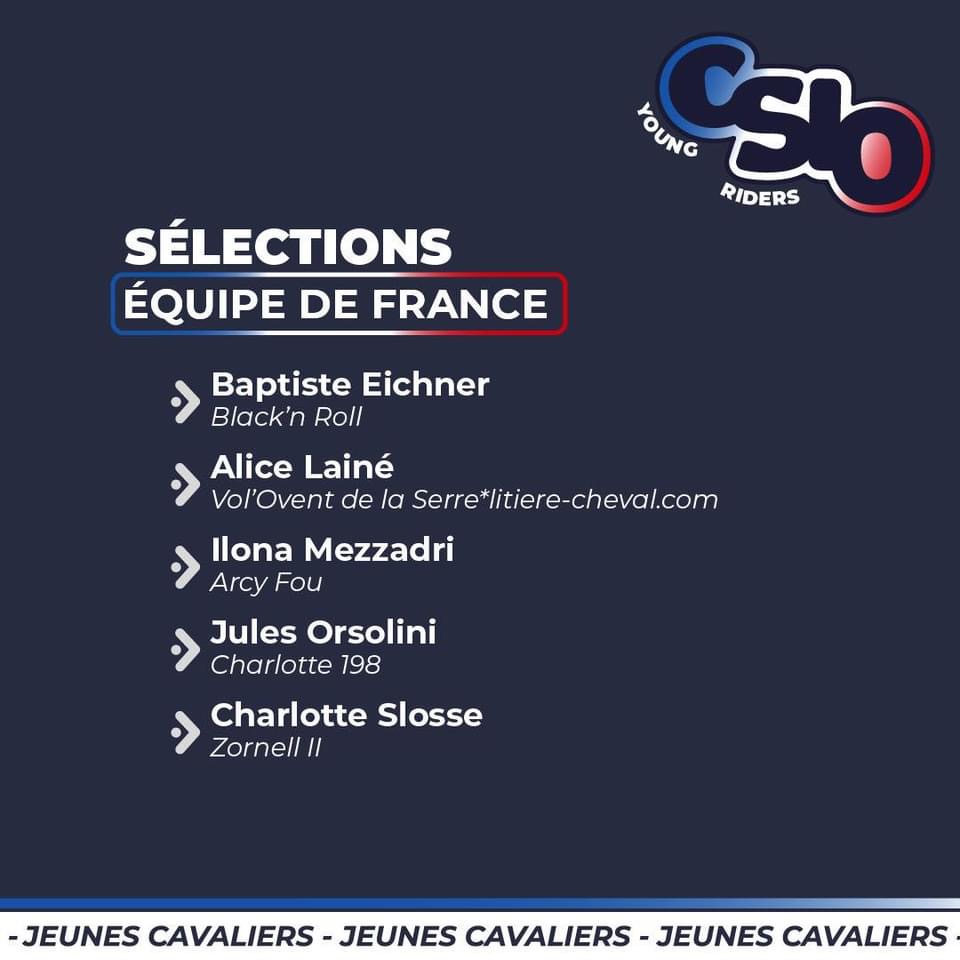 Direction les Championnats d’Europe Young Riders pour Alice Lainé et Volo*litiere-cheval.com