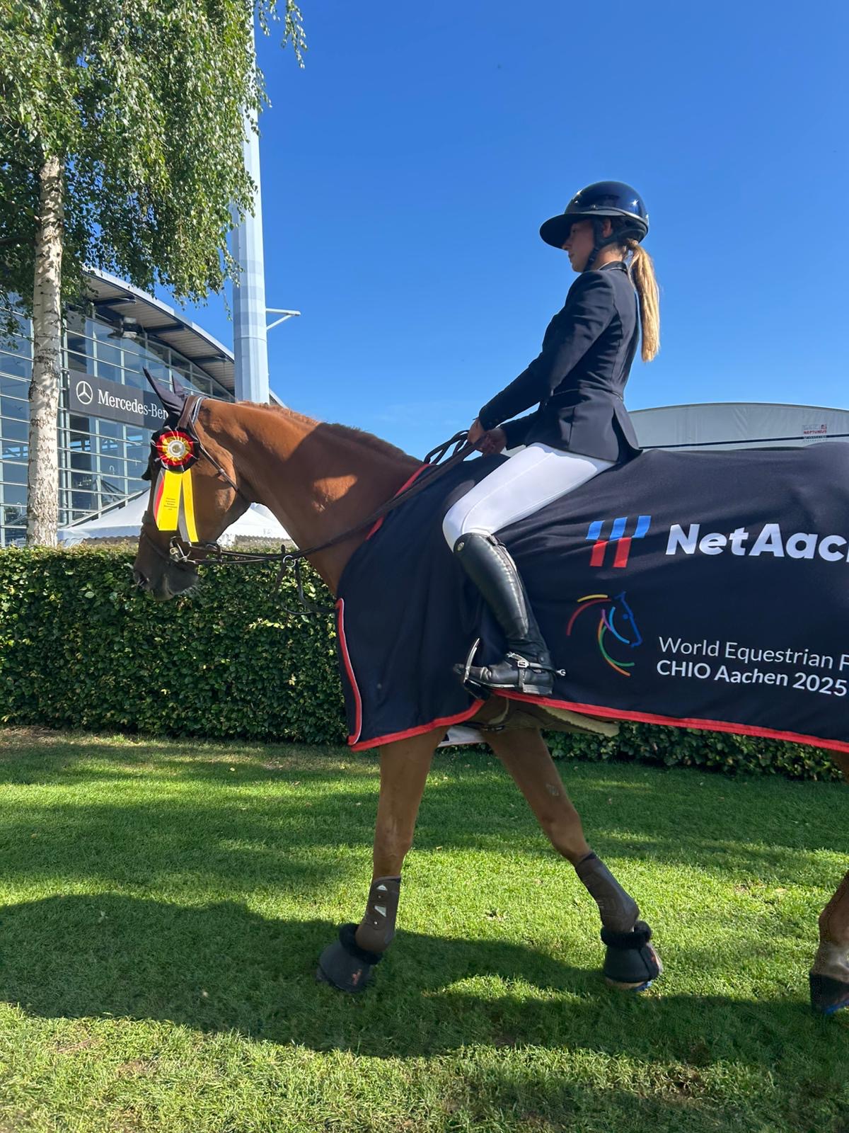 Un podium pour l’Écurie litiere-cheval.com dans le GP U25 du CHIO d’Aix-la-Chapelle !