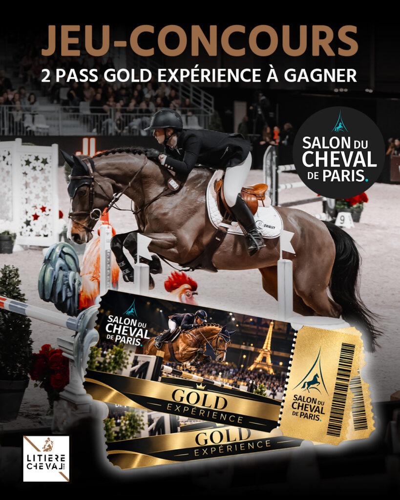 Jeu-concours : litiere-cheval.com vous emmène en VIP au Salon du Cheval de Paris !